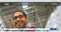 Desktop Screenshot of careers.lowes.com